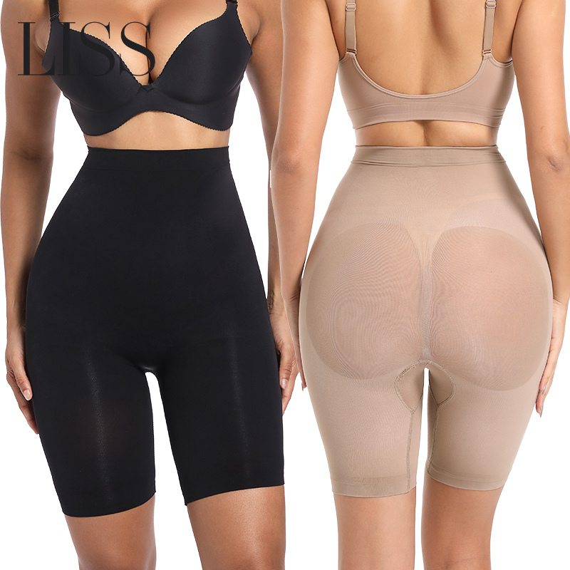 high-waisted shapewear shorts | LISS Best High-Waisted Shapewear Shorts – Tummy & Thigh Control