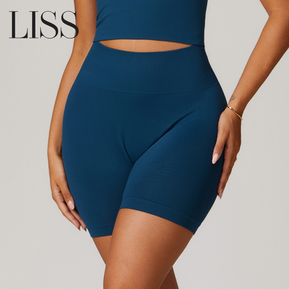 Activewear | LISS High-Waisted Workout Shorts – Comfortable & Supportive