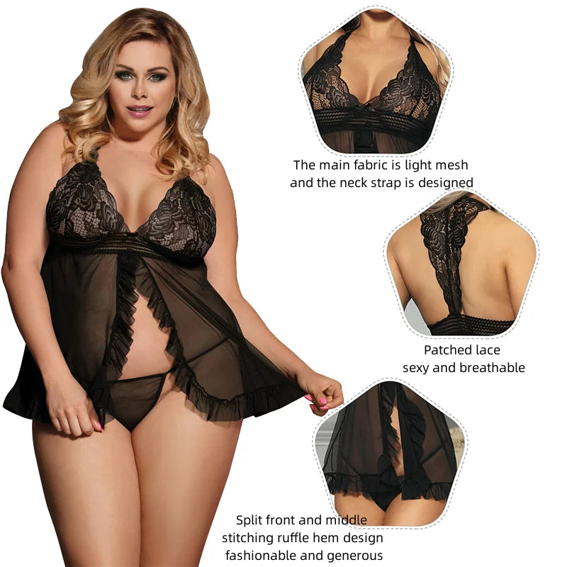 Nightgowns | Plus Size Babydoll Negligees