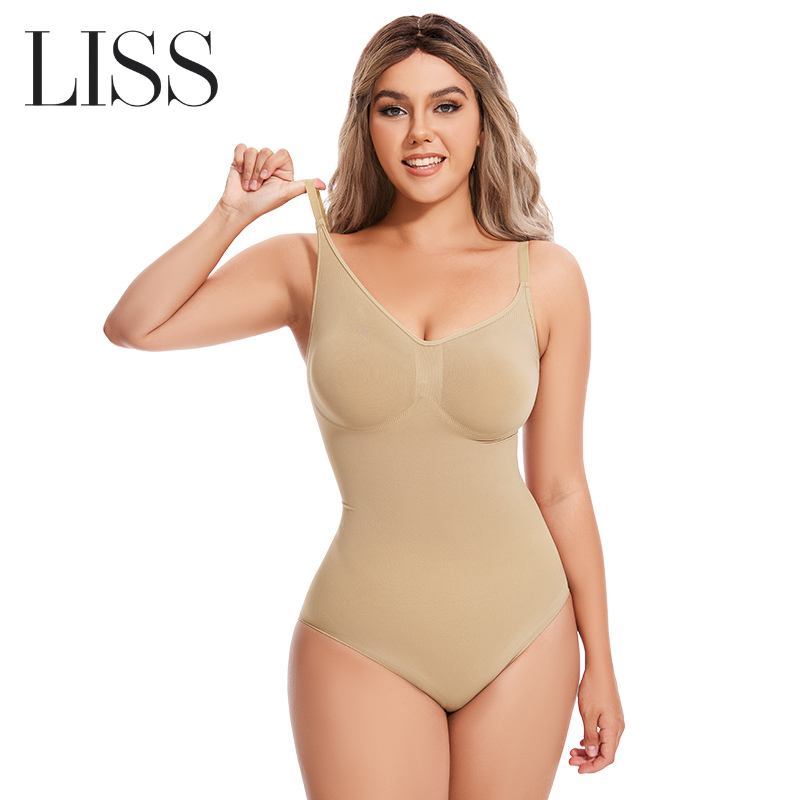 Shapewear | LISS Seamless Shapewear Bodysuit for Under Dresses