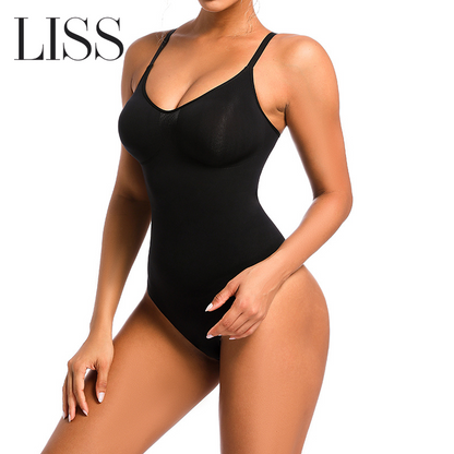 Shapewear | LISS Tummy Control Bodysuit – Seamless Thong Shapewear for Comfort & Shape